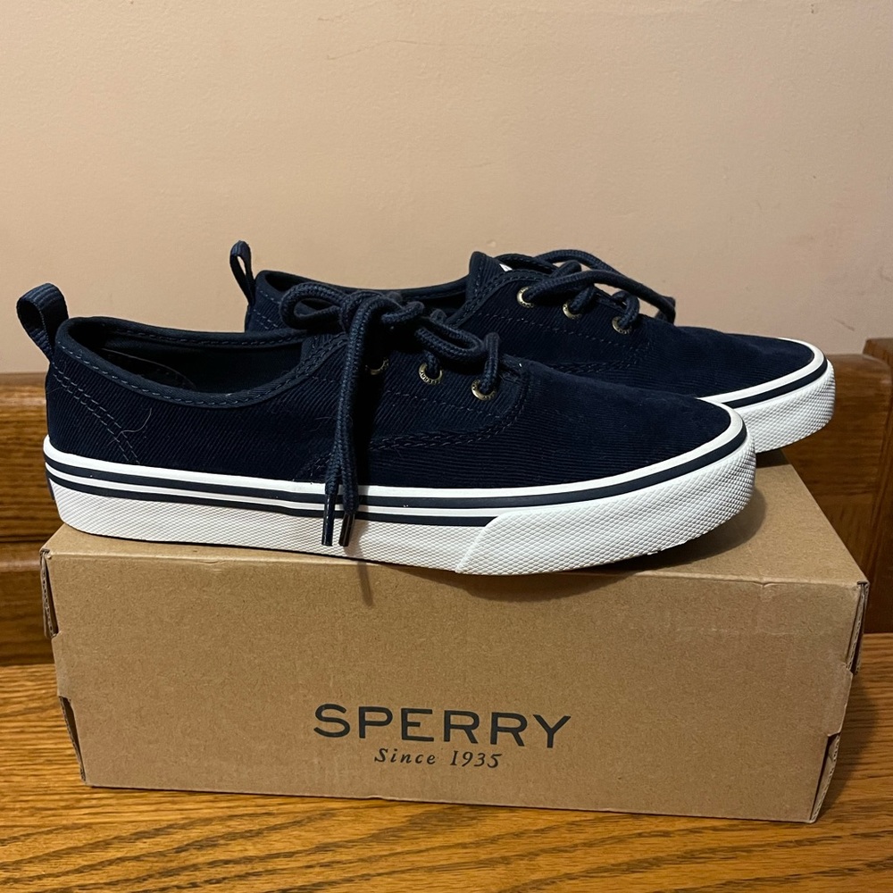 Brand New Sperry Corduroy Tennis Shoes